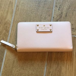 Kate spade light pink wallet